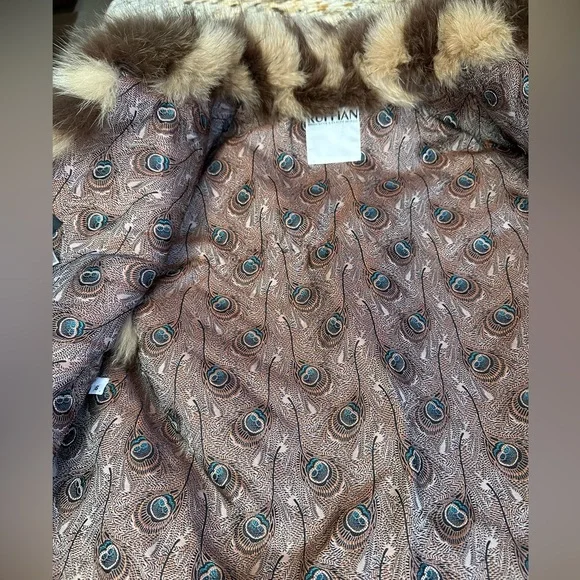 Gorgeous Cropped real fox fur vest Saga Ruffian sz 6 lined great condition SM - Picture 8 of 11